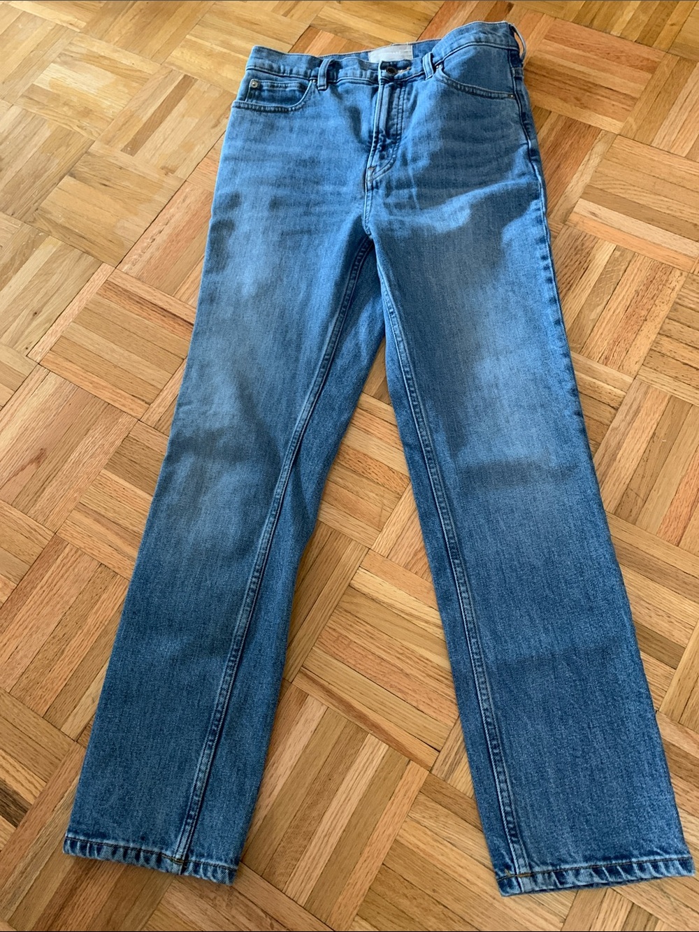 Everlane High Waist Slim Crop Denim Jeans Women’s Size 27